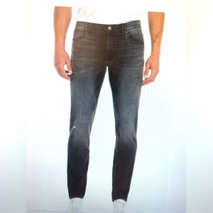 FIDELITY TORINO SLIM FIT DENIM IN WASHED GRAY IN SIZE 30